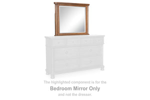 Rowlenstown Bedroom Mirror Brown