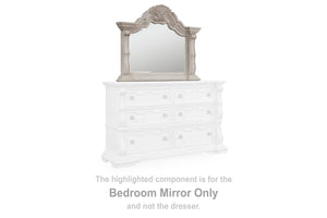 Bruchandi Bedroom Mirror Antique White