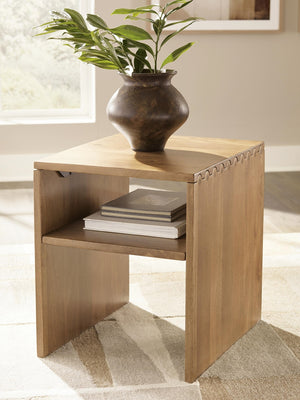 Ella Grove End Table Rich Brown
