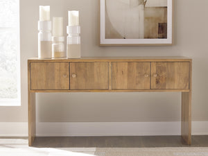 Ella Grove 4-Door Console Rich Brown