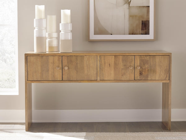 Ella Grove 4-Door Console Rich Brown