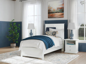 Bostwick Shoals Twin Panel Bed White