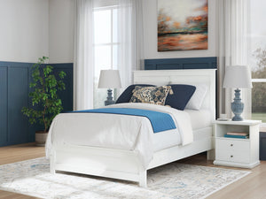 Bostwick Shoals Full Panel Bed White