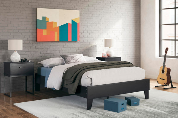 Socalle Full Platform Bed Black