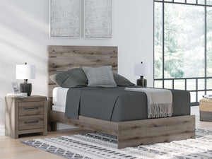Graystorm Full Panel Bed Brown Gray