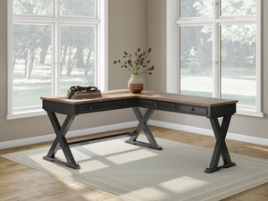 Wildenauer Home Office Desk Brown/Black