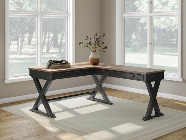 Wildenauer Home Office Desk Brown/Black