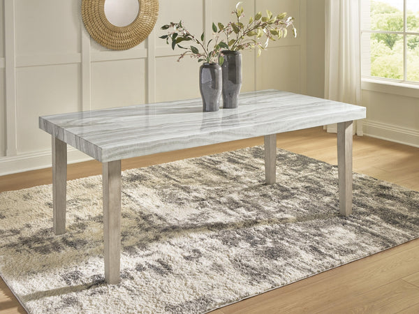 Larawyn Rectangle Dining Table Bisque