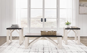 Dorrinson 3-Piece Occasional Table Set Antique White