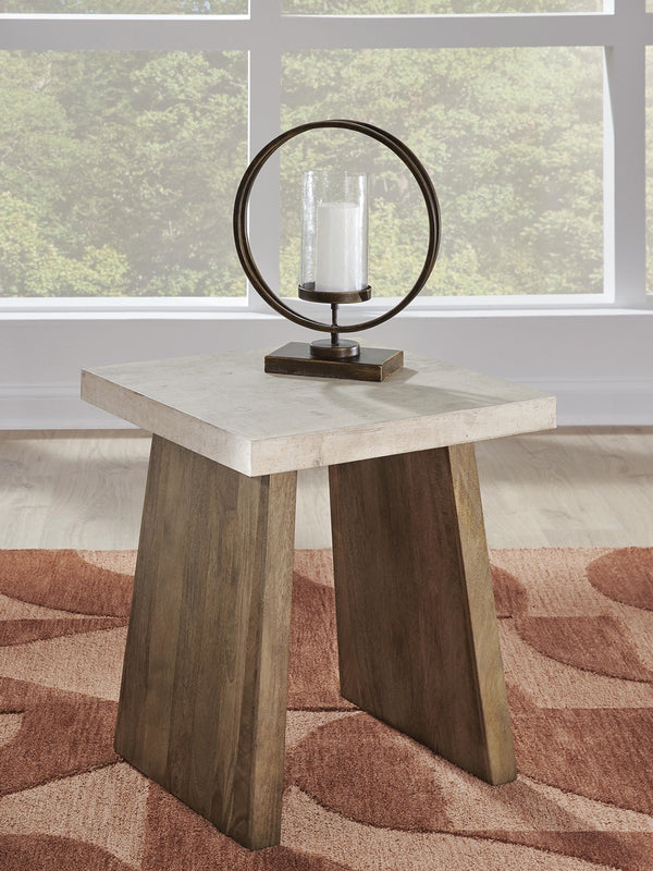 Brendalhouse End Table Light Brown