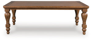 Greddinton Rectangle Dining Table Brown