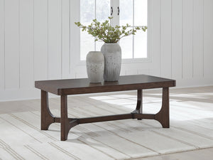 Korestone Rectangle Coffee Table Dark Brown