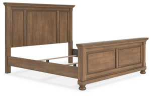 Feddinger King Panel Bed Medium Brown