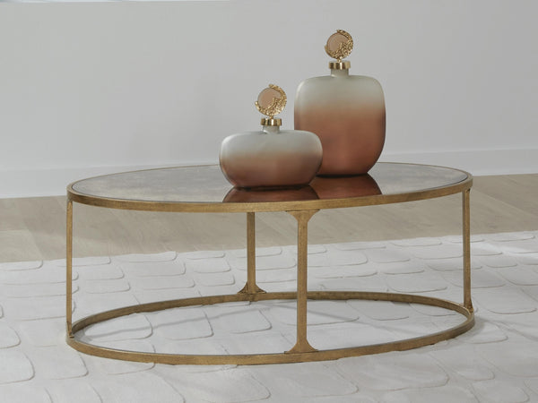 Korajane Coffee Table Antique Gold