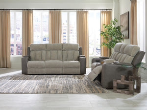 WhipLash Power Reclining Heat & Massage Sofa & Loveseat