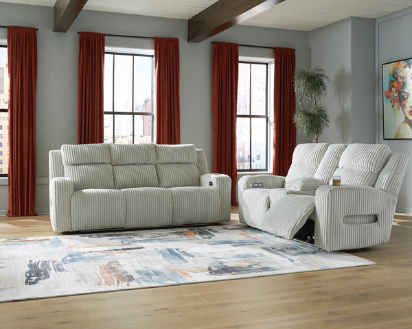 Forest Lake P2 Power Reclining Zero Gravity Sofa & Loveseat Alloy