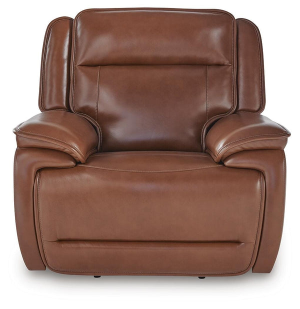 Healy Pier Power Reclining Zero Gravity Sofa, Loveseat & Recliner Chocolate