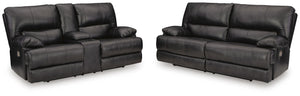 Mountainous Power Reclining Sofa & Loveseat Eclipse