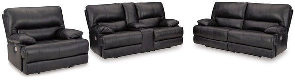 Mountainous Power Reclining Sofa, Loveseat & Recliner Eclipse