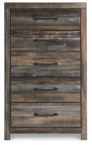 Drystan King Bookcase Storage Bed & Chest Multi