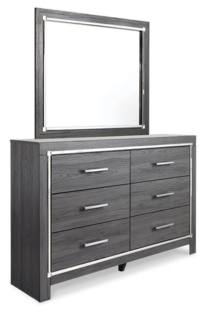Lodanna Full Storage Bed, Dresser, Mirror, Chest & Nightstand