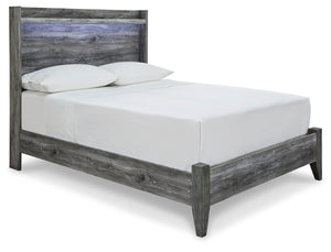 Baystorm Full Panel Bed & Chest Gray
