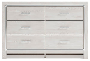 Altyra Queen Bookcase Bed, Dresser, Chest & Nightstand