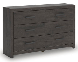 Prendonea King Panel Bed, Dresser & 2 Nightstands
