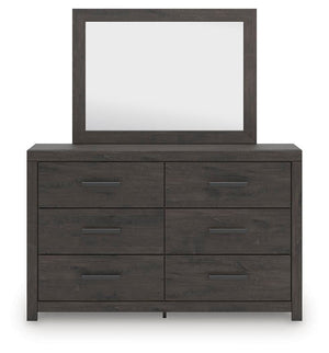 Prendonea Queen Panel Bed, Dresser & Mirror