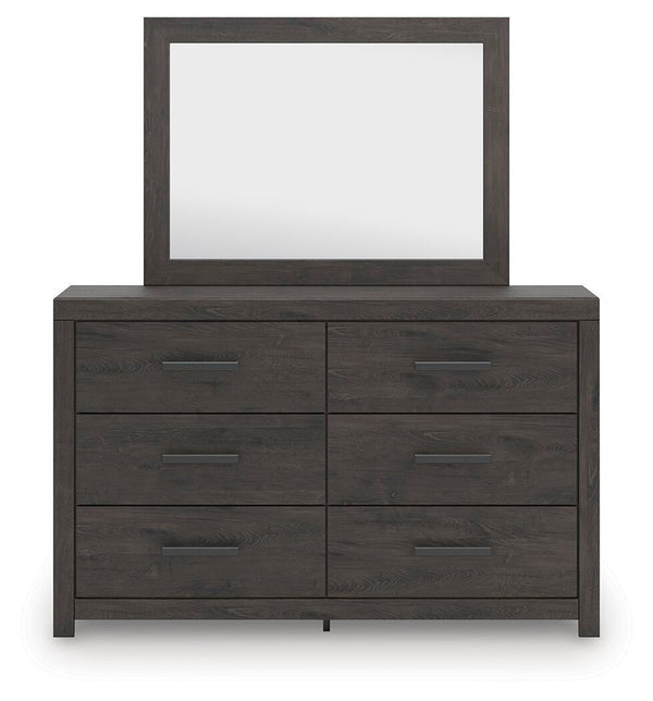 Prendonea Queen Panel Bed, Dresser & Mirror