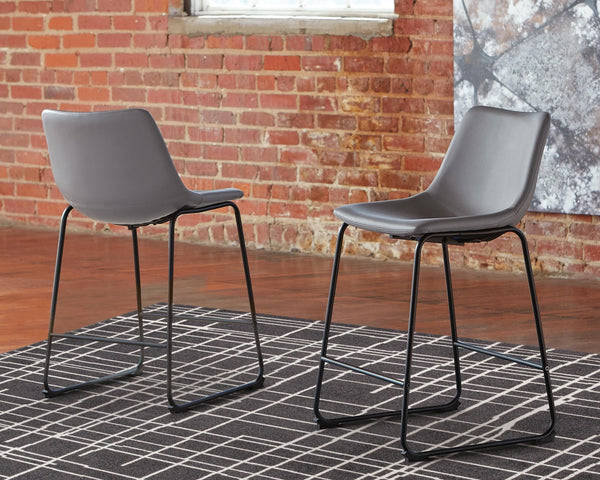 Centiar Counter-Height Barstool Gray