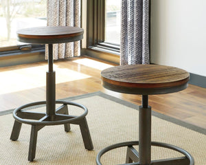 Torjin Counter-Height Stool Brown/Gray