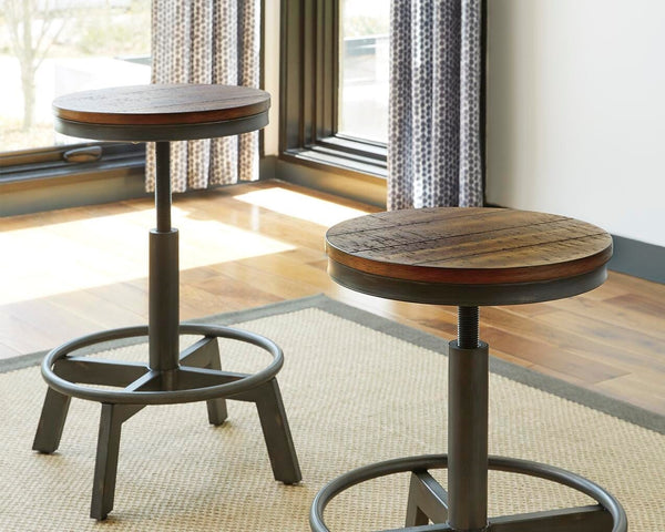 Torjin Counter-Height Stool Brown/Gray