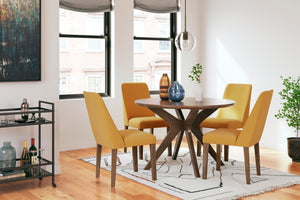 Lyncott Dining Table & 4 Chairs