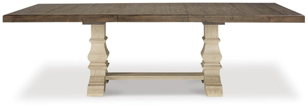 Bolanburg Dining Table, 6 Chairs & Bench Antique White