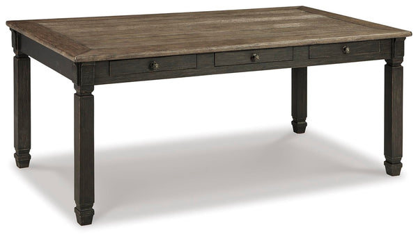 Tyler Creek Dining Table & 4 Chairs Black/Grayish Brown