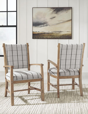Ridgester Dining Arm Chair