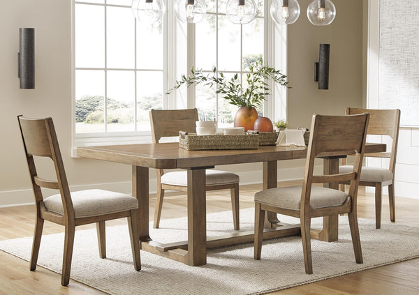 Cabalynn Extension Dining Table & 4 Chairs