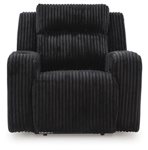 Forest Lake P2 Power Reclining Zero Gravity Sofa & Power Recliner Black