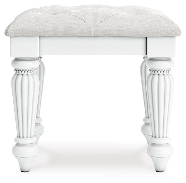 Kozlani Vanity, Mirror & Stool
