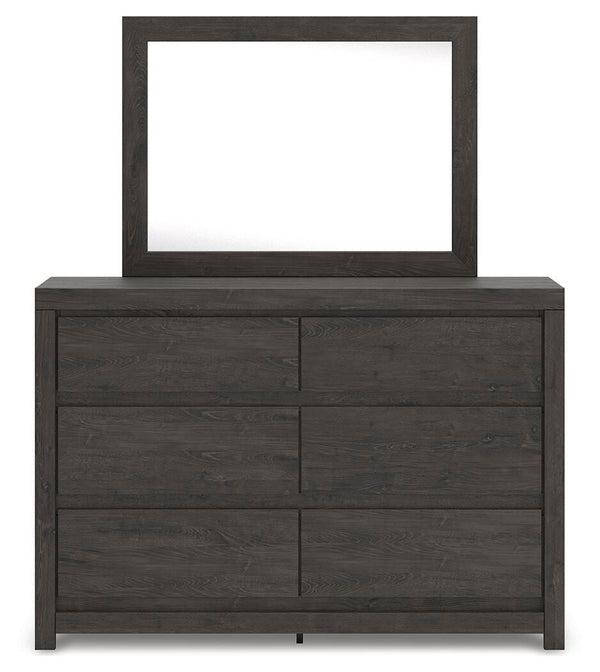 Fraluna Queen Panel Storage Bed, Dresser & Mirror