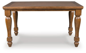 Greddinton Counter Height Dining Table & 4 Barstools