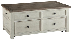 Bolanburg Coffee Table & 2 Chairside End Tables Two-tone