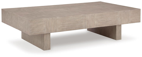 Jorlaina Coffee Table & 2 End Tables Light Grayish Brown