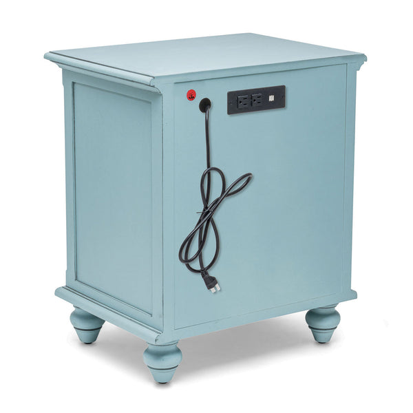 Seawinds Monaco 2-Drawer Nightstand Bleu Finish