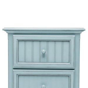 Seawinds Monaco 2-Drawer Nightstand Bleu Finish