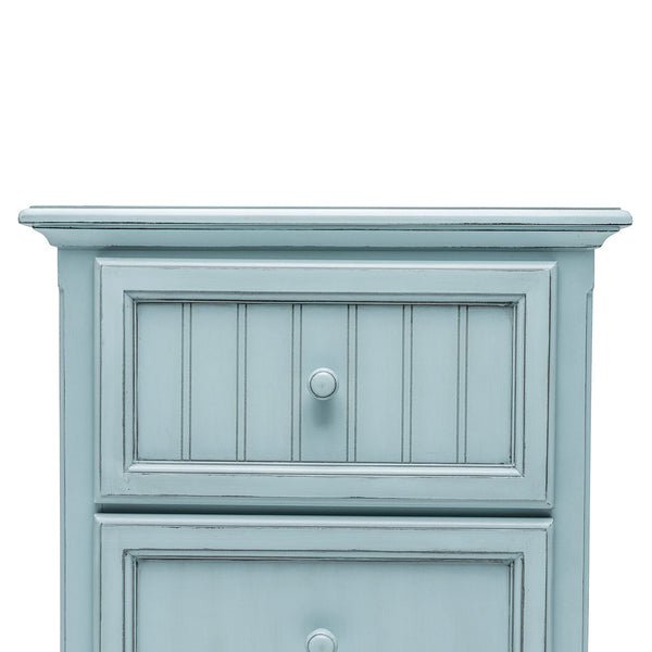 Seawinds Monaco 2-Drawer Nightstand Bleu Finish