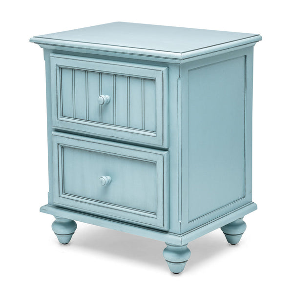 Seawinds Monaco 2-Drawer Nightstand Bleu Finish