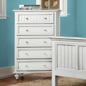 Seawinds Monaco 5-Drawer Blanc Finish Chest