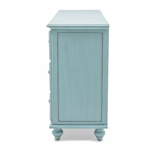 Seawinds Monaco 7-Drawer Dresser Bleu Finish